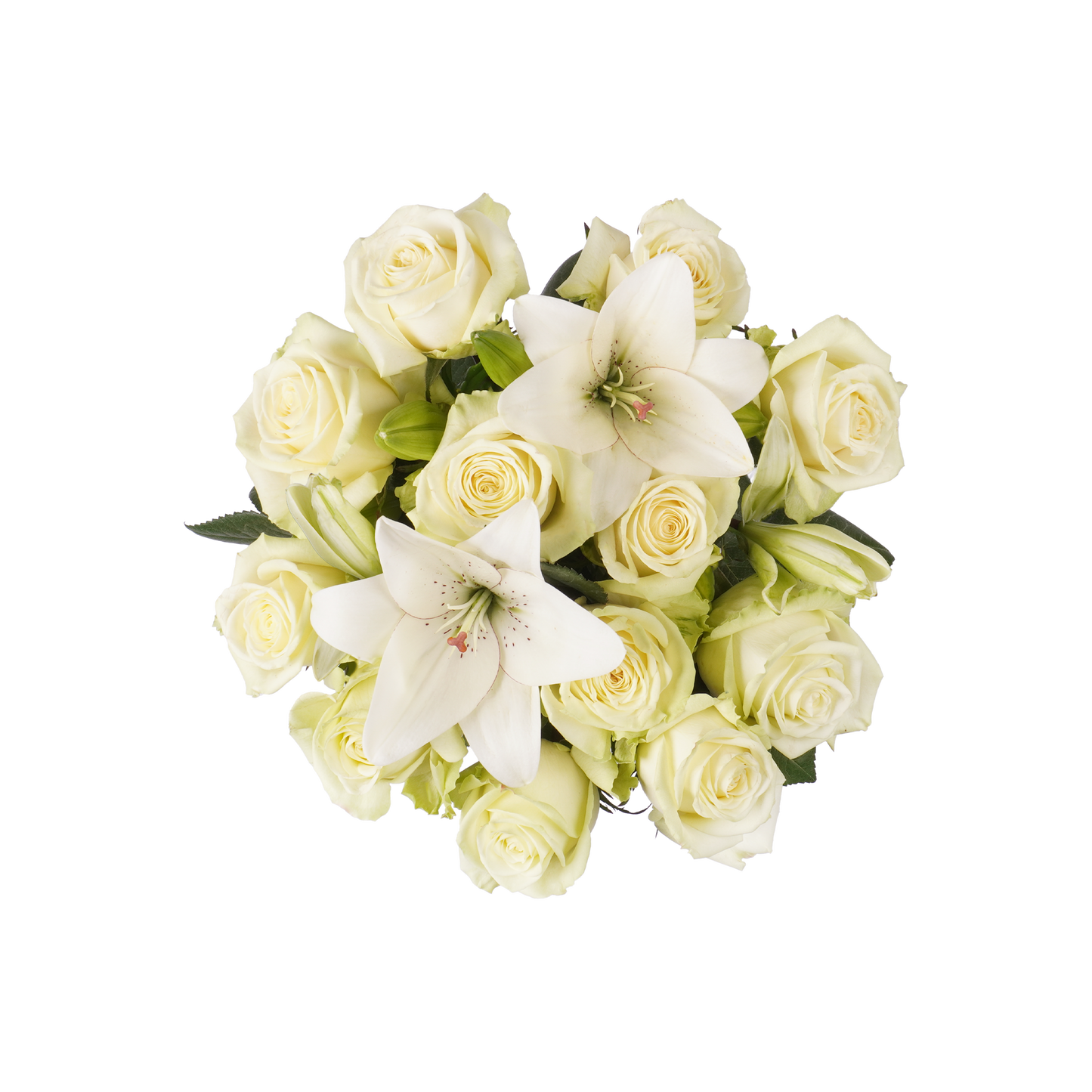 White Roses & Lilies
