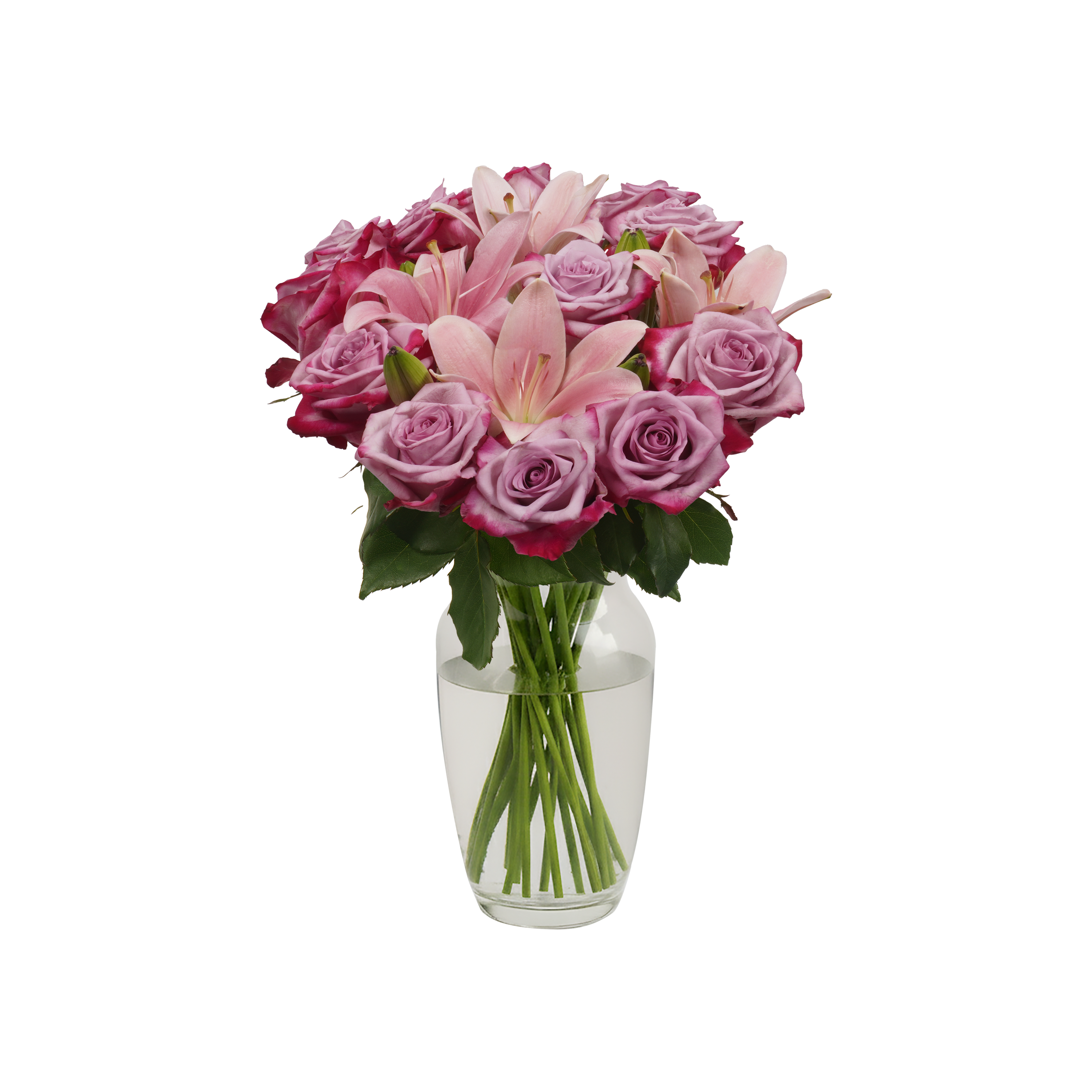 Lavender Roses & Lilies – Passion Roses