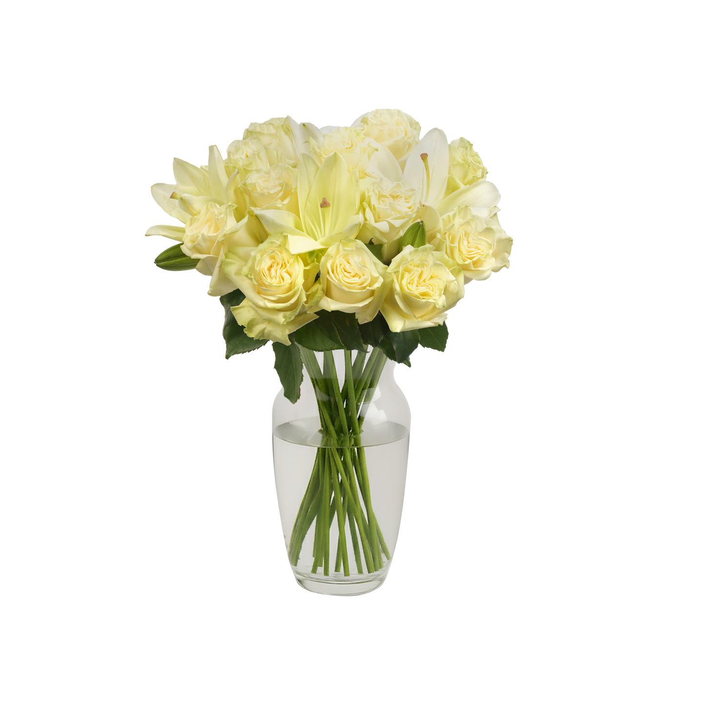 White Roses & Lilies